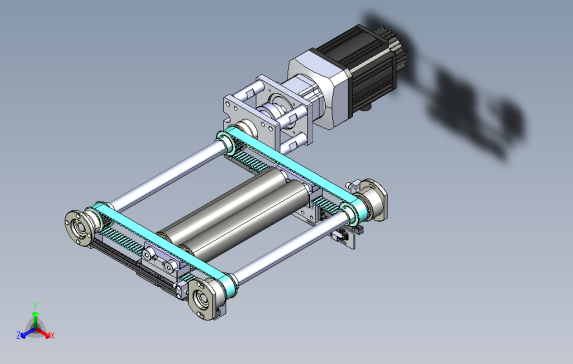 同步带往复运动机构.STEP