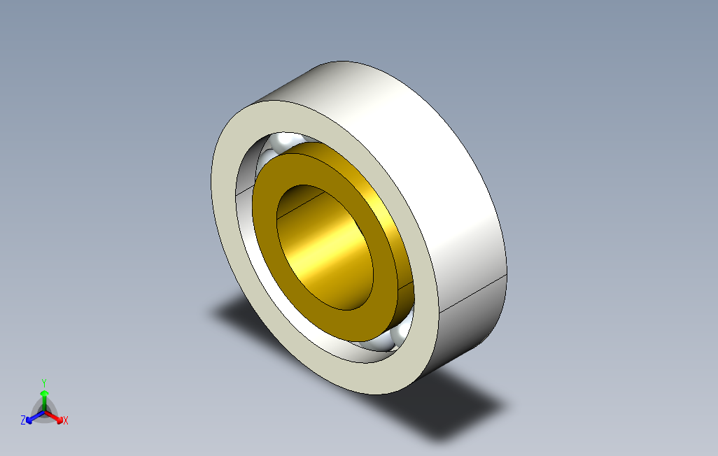 深沟球轴承6204.STEP