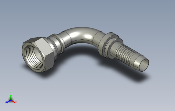 20791[20791-18-06]公制螺纹24°锥密封轻系列