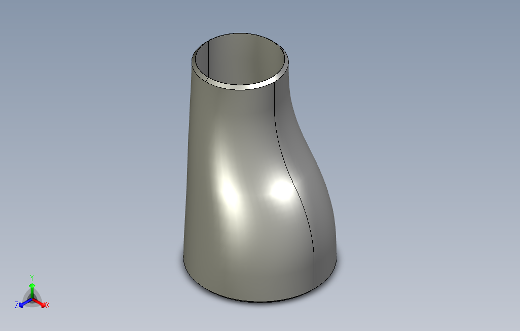 偏心异径管[25×15]