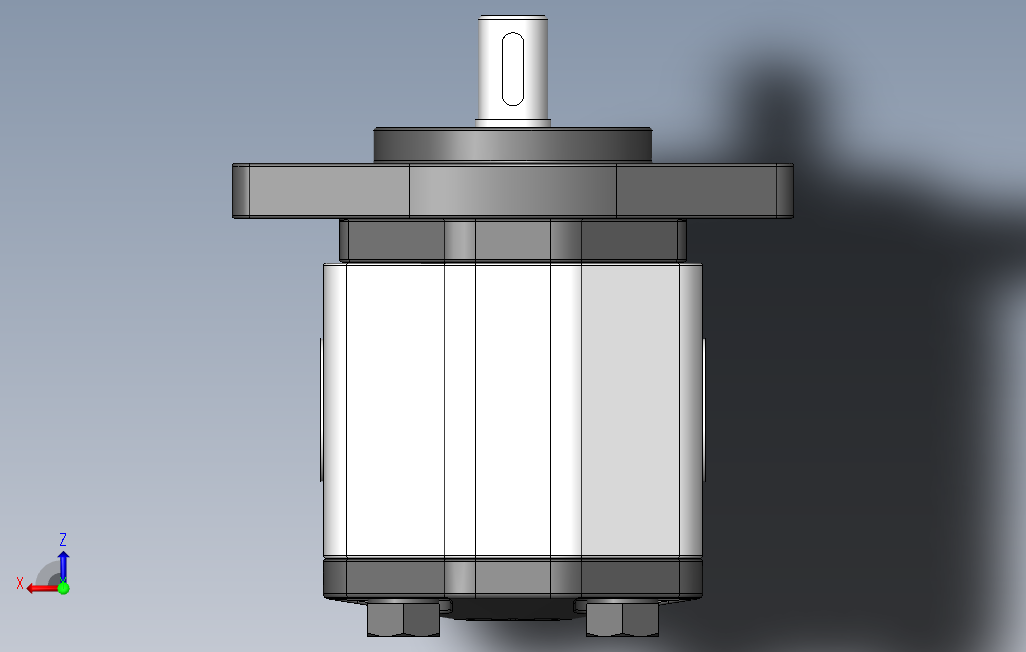 CB1A齿轮泵[CB1A-F3.2BFA]_SOLIDWORKS 2018_模型图纸下载 – 懒石网