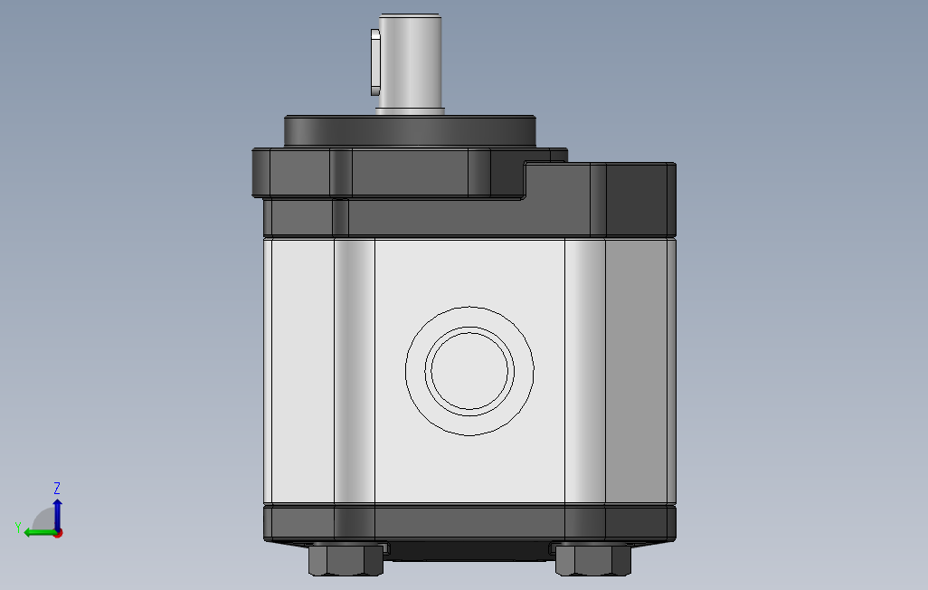 CB1A齿轮泵[CB1A-F3.2BFA]_SOLIDWORKS 2018_模型图纸下载 – 懒石网
