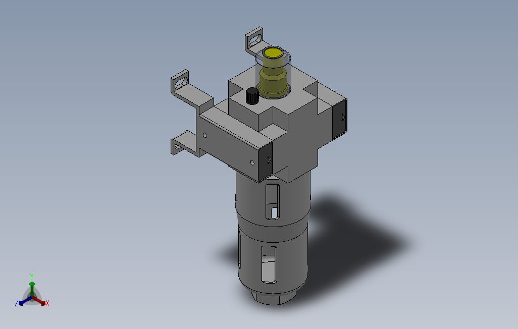 MAFL系列油雾器[MAFL1000-02]_SOLIDWORKS 2018_模型图纸下载 – 懒石网