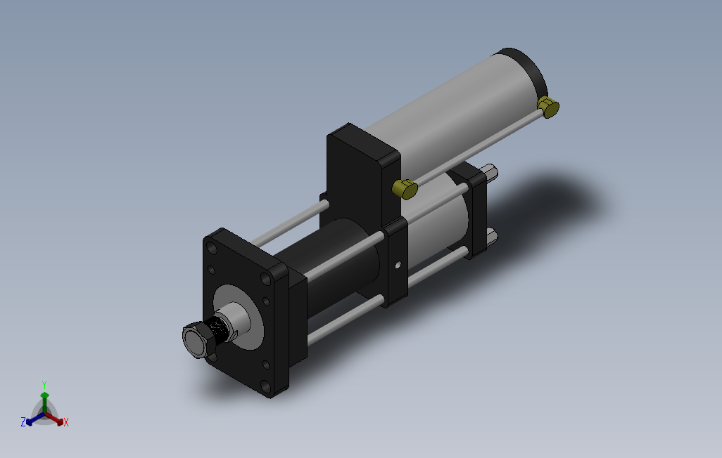 MPT-13T系列标准型[MPT-100-100-5-13T-M2-S1-0°]气压增压缸