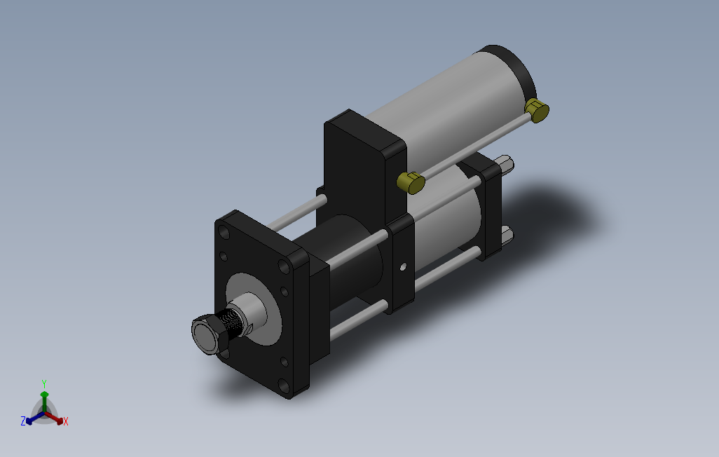 MPT-13T系列标准型[MPT-100-50-5-13T-M2-S1-0°]气压增压缸