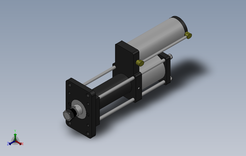 MPT-15T系列标准型[MPT-125-200-10-15T-M1-S2-0°]气压增压缸