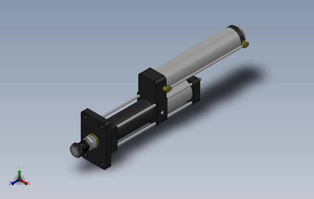 MPT-1T系列标准型[MPT-63-100-5-1T-M2-S1-0°]气压增压缸