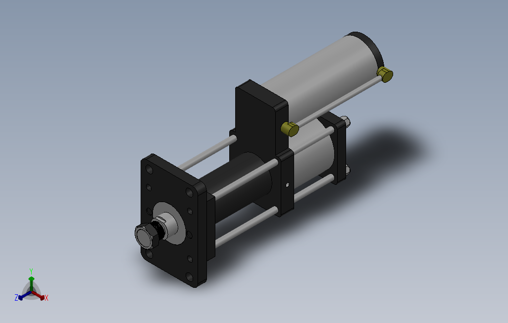 MPT-20T系列标准型[MPT-125-150-5-20T-M1-S1-0°]气压增压缸