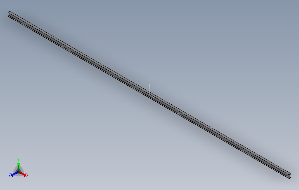 16热轧工字钢13m.SLDPRT