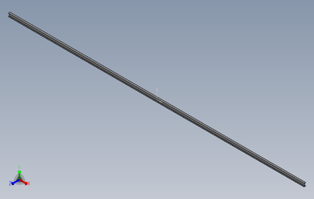 16热轧工字钢15m.SLDPRT