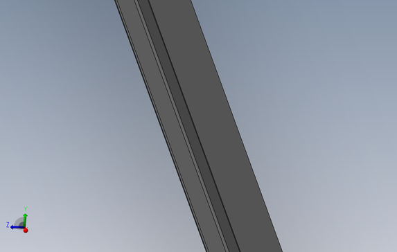 20a热轧工字钢7m.SLDPRT