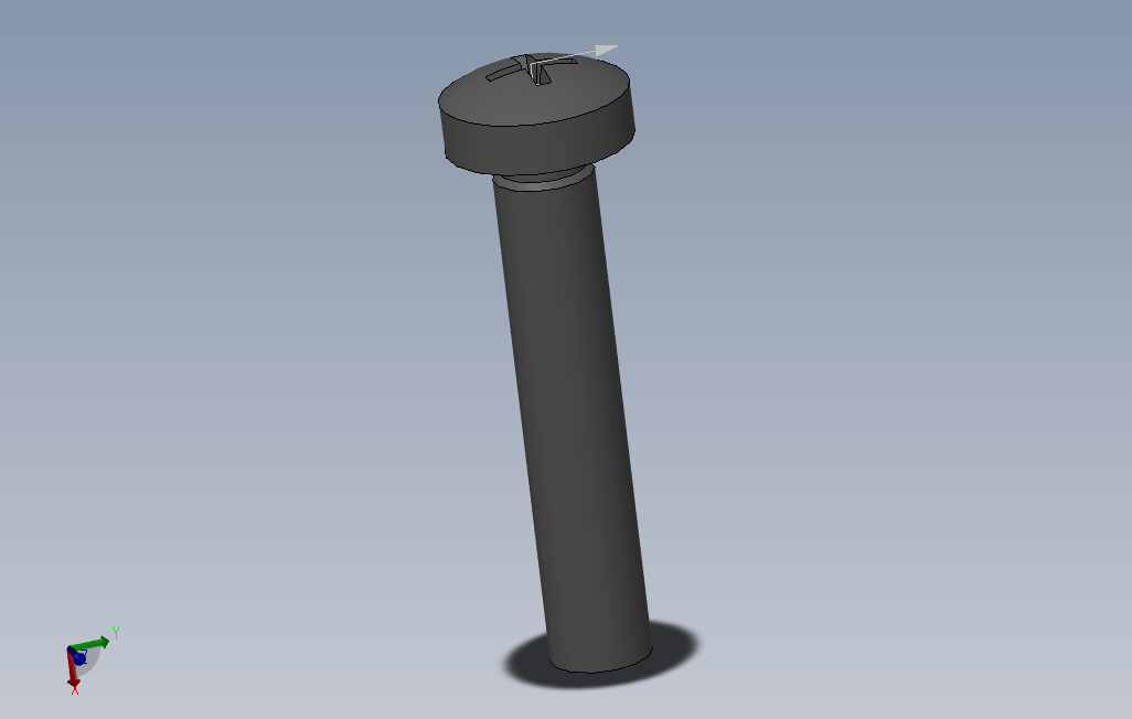 十字槽盘头螺钉M3X16.SLDPRT