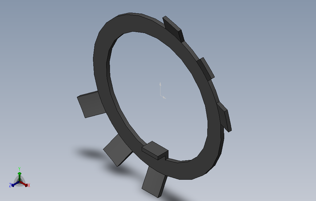 圆螺母用止动垫圈M48.SLDPRT