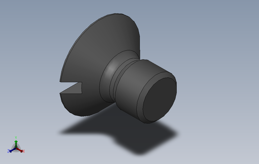 开槽沉头螺钉GB68