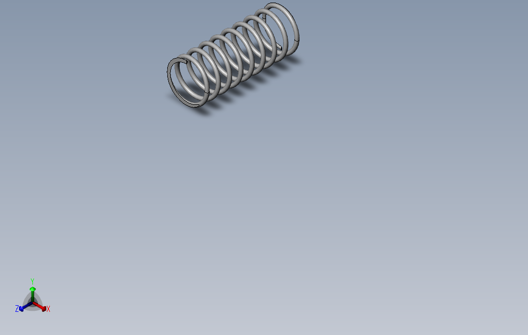 弹簧φ15xφ1.5x40.SLDPRT