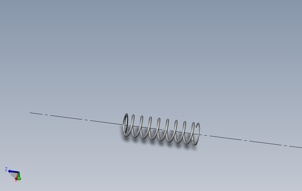 弹簧φ15xφ1x40.SLDPRT