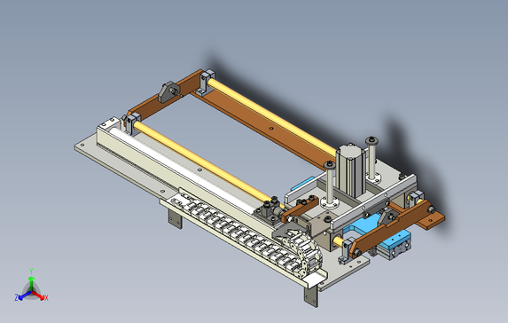 往返滑动的定位机构.stp