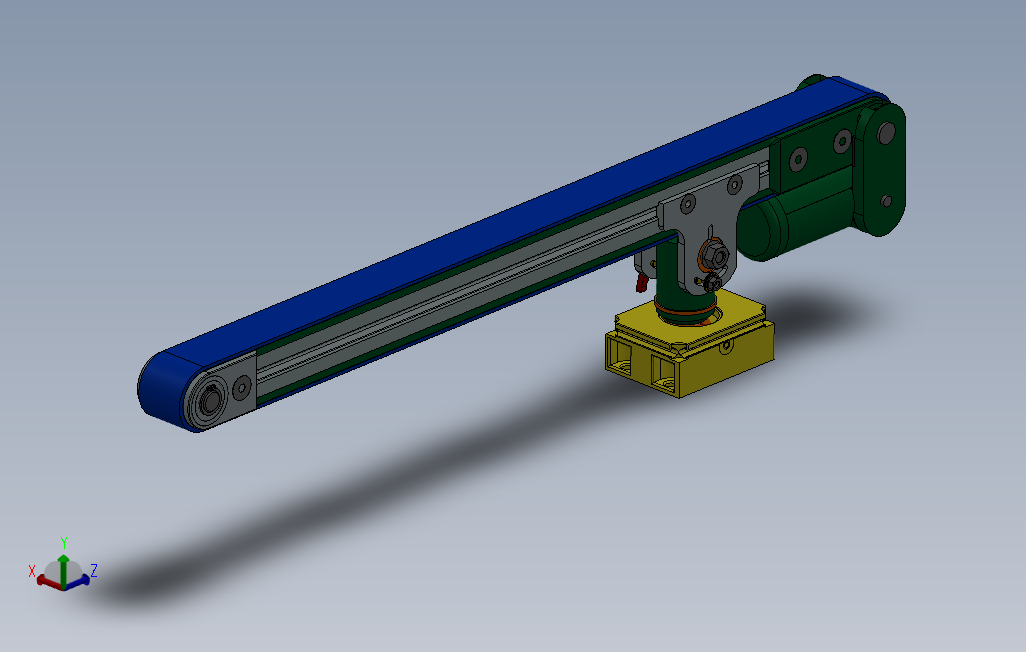 标准输送机3D模型