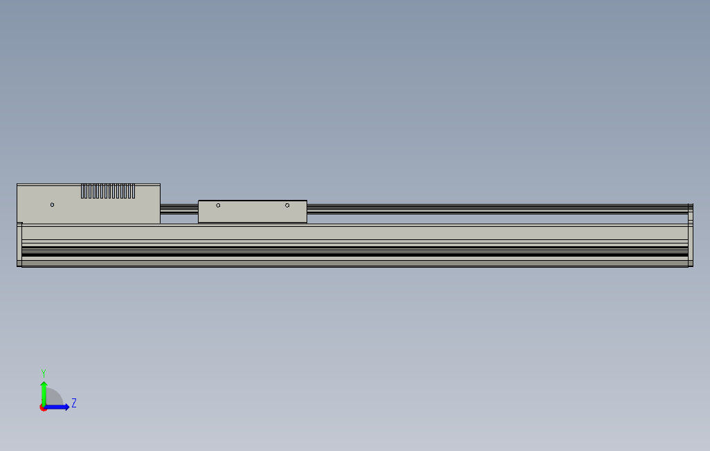 TL100-S300-BC直线模组.STEP 左侧视图
