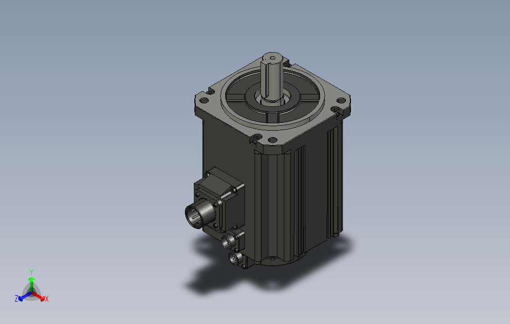 2kW_Brake伺服电机.STEP
