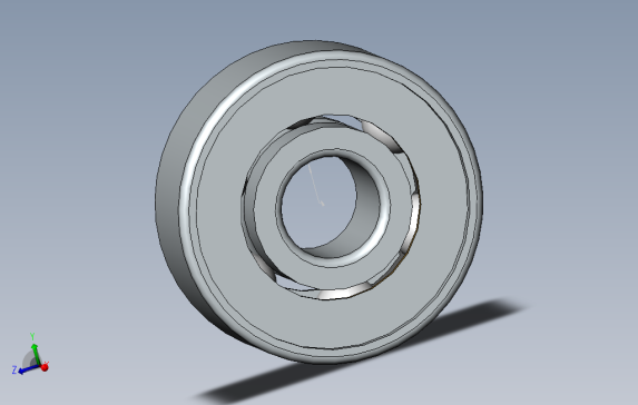 深沟球轴承6301-2RZ.SLDPRT