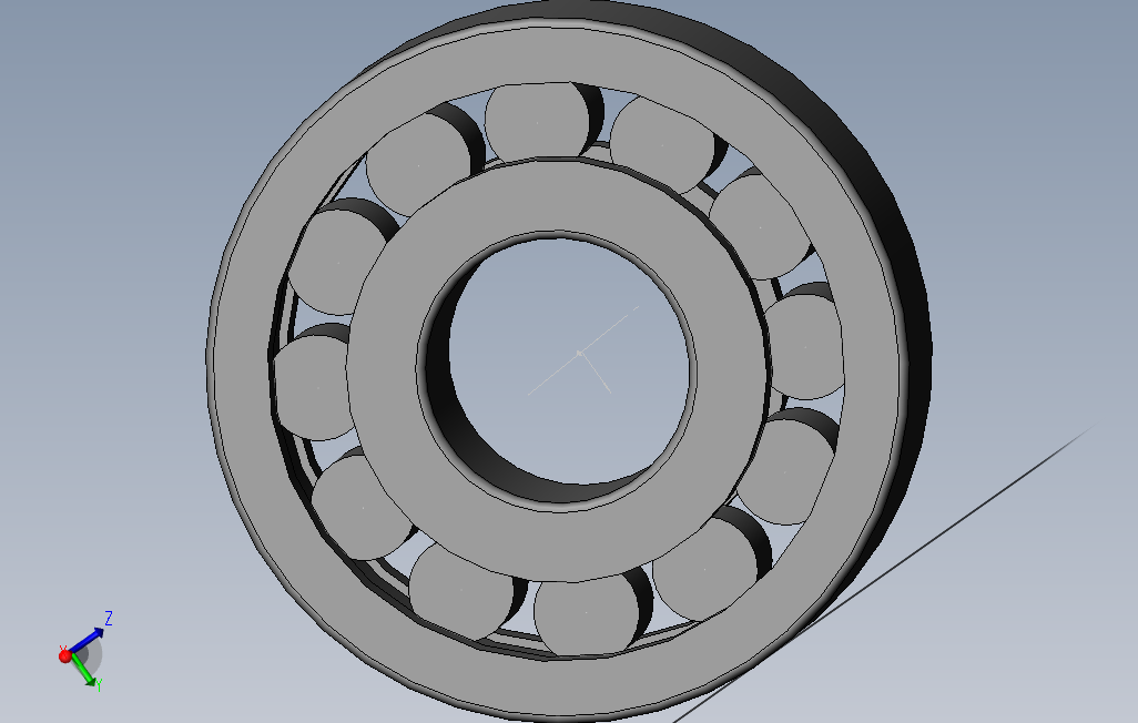 滚动轴承NUP409.SLDPRT