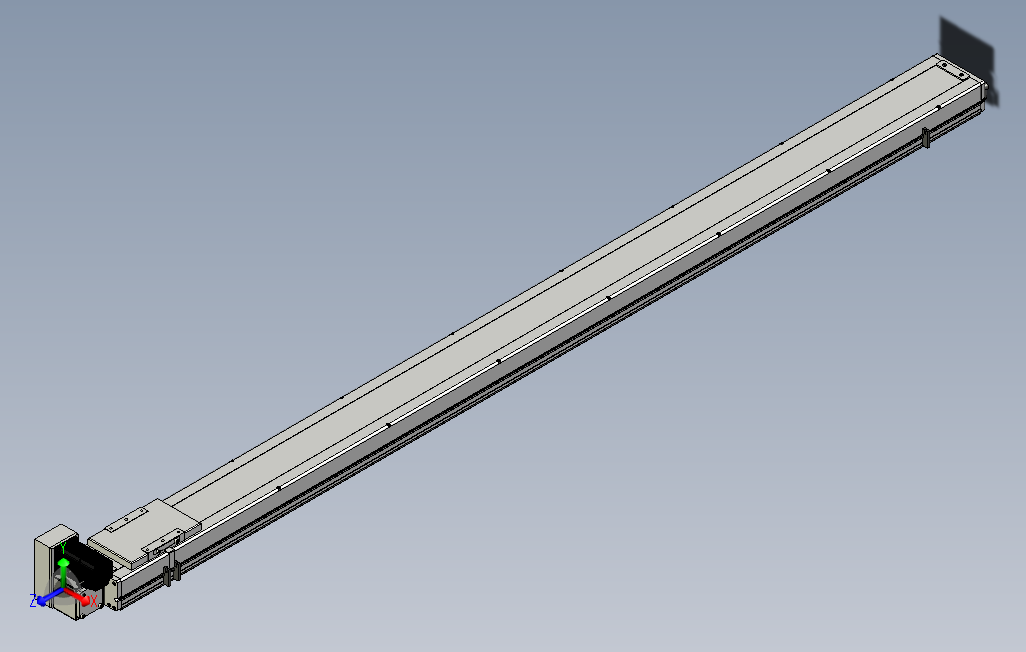 SCM14-2050-LU滚珠花健、支撑座、滚珠丝杠、交叉导轨、直线模组.stp