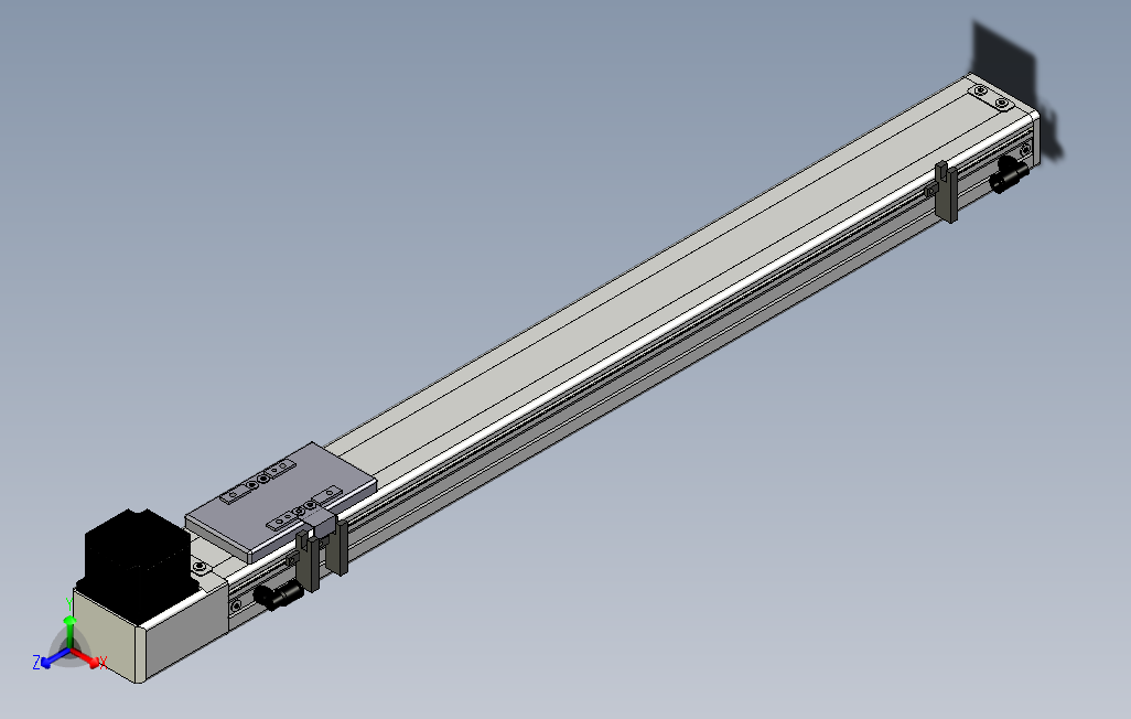 SCM6-550-BW-A57M滚珠花健、支撑座、滚珠丝杠、交叉导轨、直线模组.stp