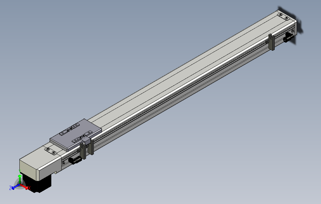 SCM6-600-BM-A57M滚珠花健、支撑座、滚珠丝杠、交叉导轨、直线模组.stp