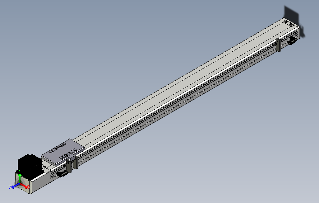 SCM6-800-BW-A57M滚珠花健、支撑座、滚珠丝杠、交叉导轨、直线模组.stp