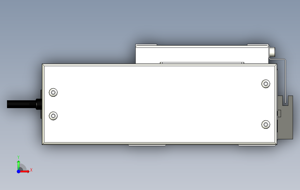 SCS14450BR200W煞車滚珠花健、支撑座、滚珠丝杠、交叉导轨、直线模组.stp_STEP_模型图纸下载 懒石网