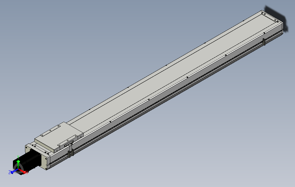 SCS17-1500-BC-750W滚珠花健、支撑座、滚珠丝杠、交叉导轨、直线模组.stp