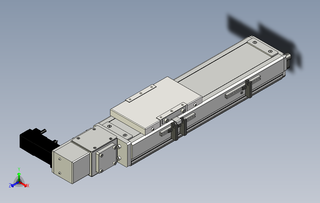 ECB10-200-R系列直线模组.stp