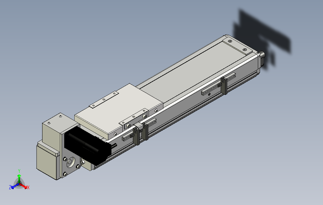 ECB10-250-LU系列直线模组.stp