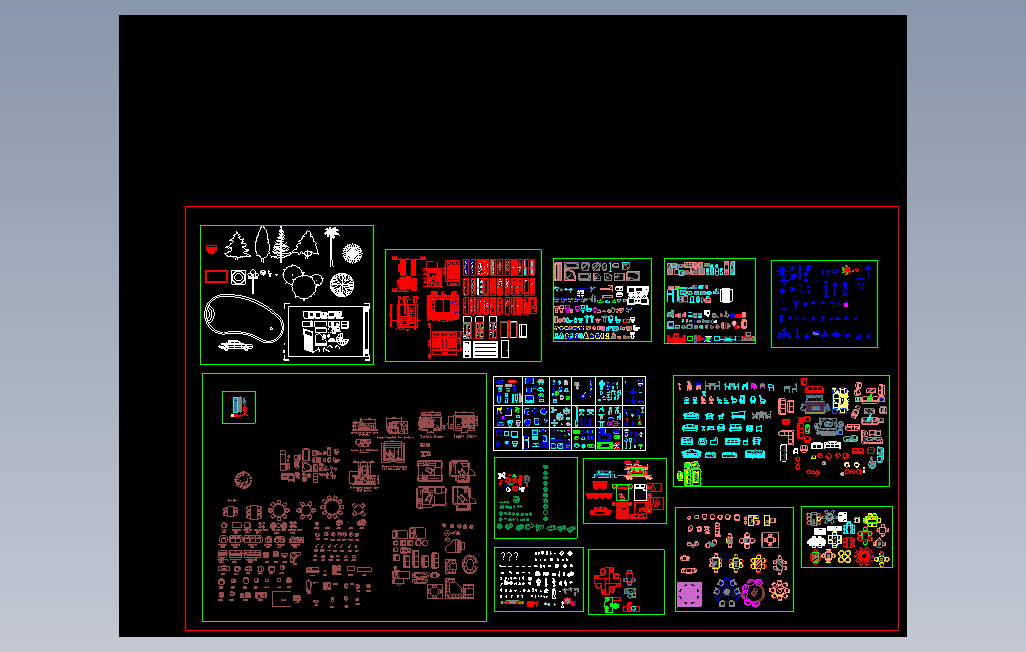 CAD室内图库.dwg