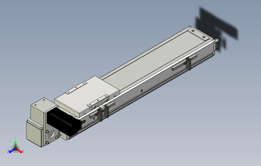 ECB10-350-LU系列直线模组.stp