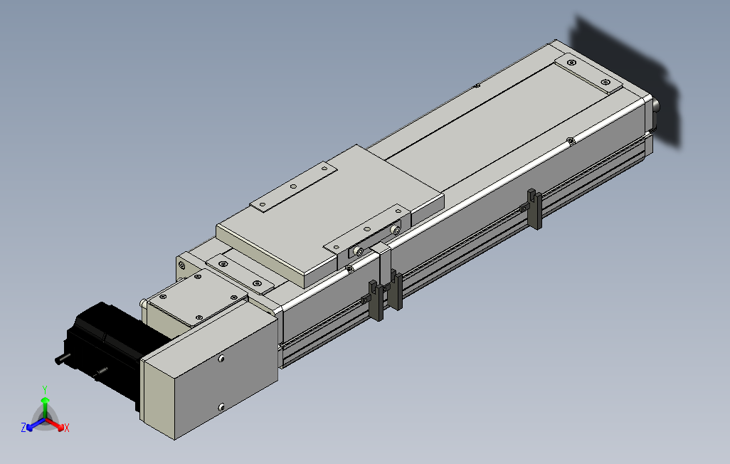 ECB14-200-R系列直线模组.stp