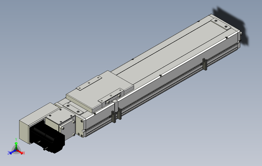 ECB14-400-L系列直线模组.stp