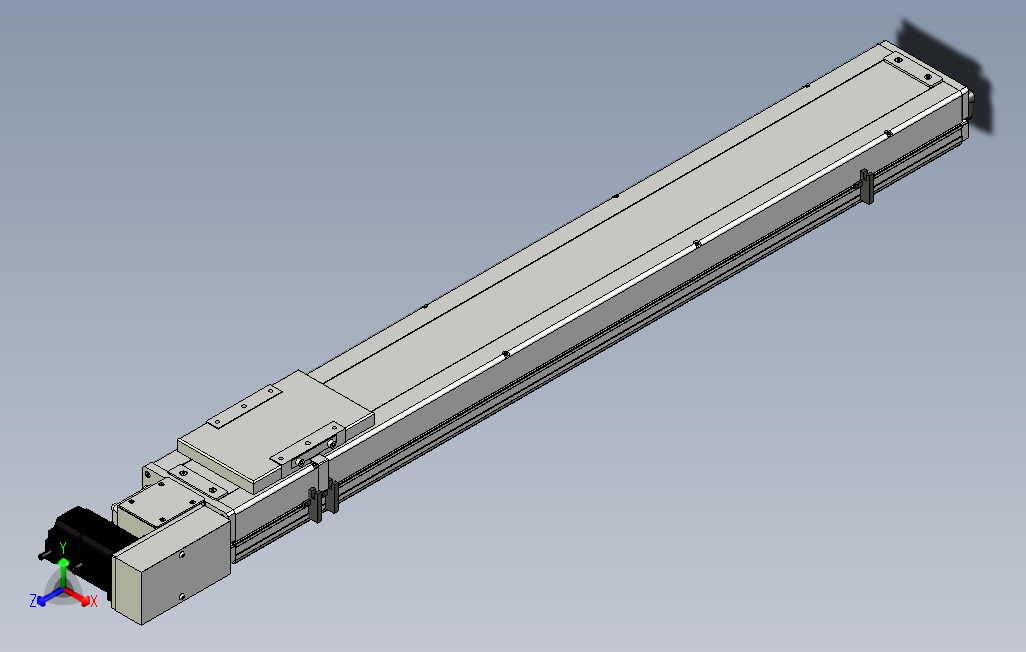 ECB14-850-R系列直线模组.stp