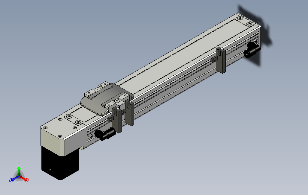 ECB5-200-BM-A42M系列直线模组.stp_STEP_模型图纸下载 – 懒石网