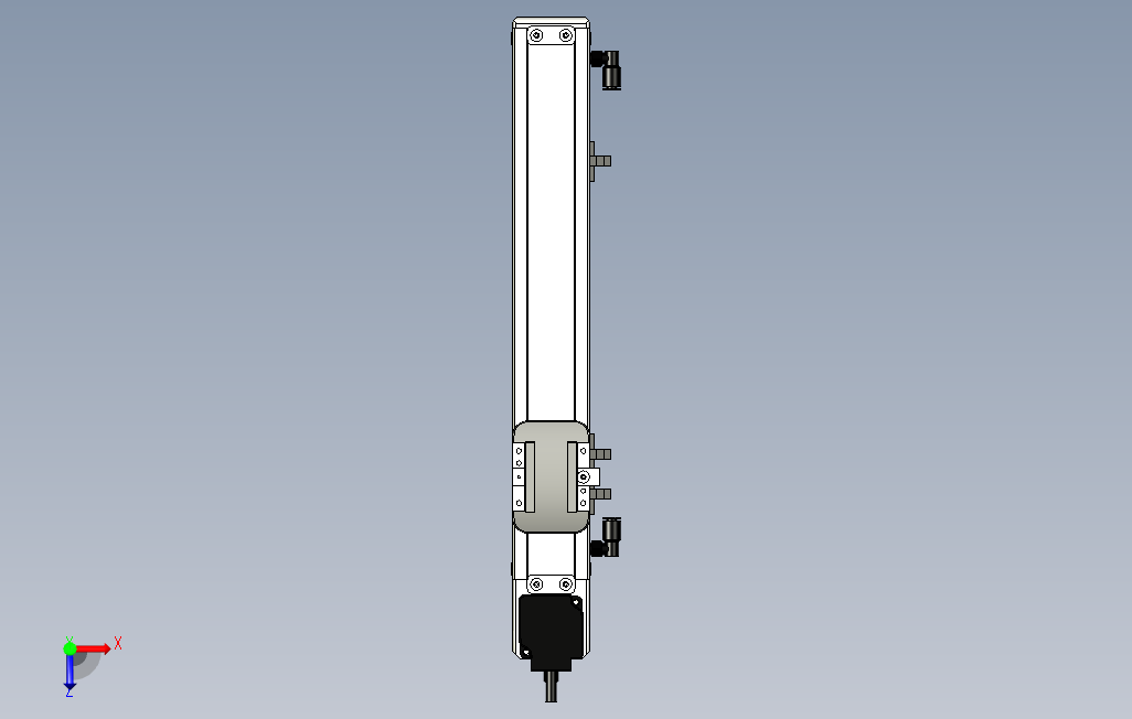 ECB5-200-BW-M10系列直线模组.stp_STEP_模型图纸下载 – 懒石网