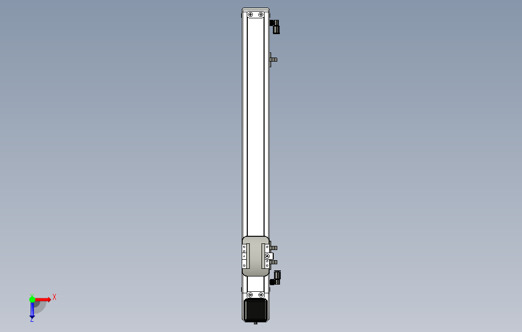 ECB5-350-BW-A42M系列直线模组.stp_STEP_模型图纸下载 – 懒石网