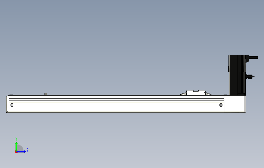 ECB5-350-BW-M10系列直线模组.stp_STEP_模型图纸下载 – 懒石网