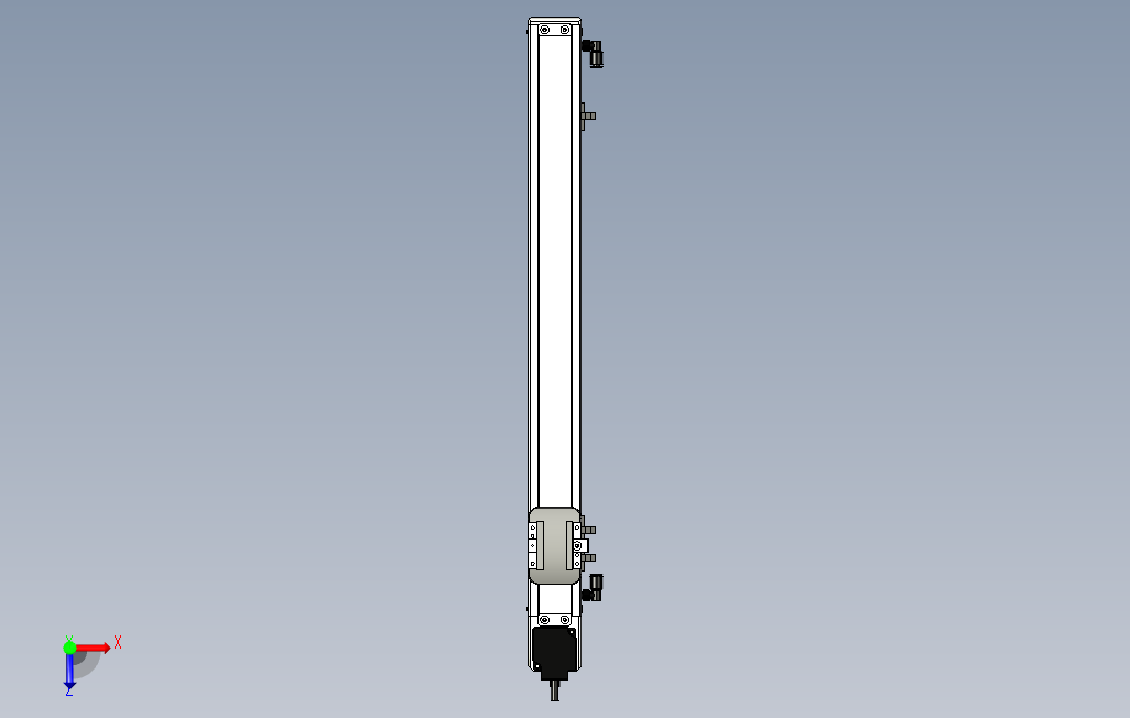 ECB5-400-BW-M10系列直线模组.stp_STEP_模型图纸下载 – 懒石网