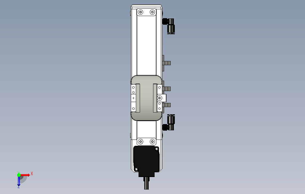 ECB5-50-BW-M10系列直线模组.stp_STEP_模型图纸下载 – 懒石网