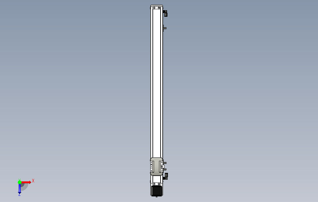 ECB5-550-BW-A42M系列直线模组.stp_STEP_模型图纸下载 – 懒石网