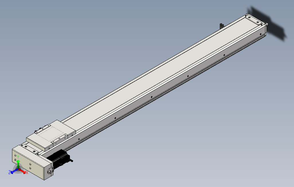 ECH10-1000-BL-100W系列直线模组.stp