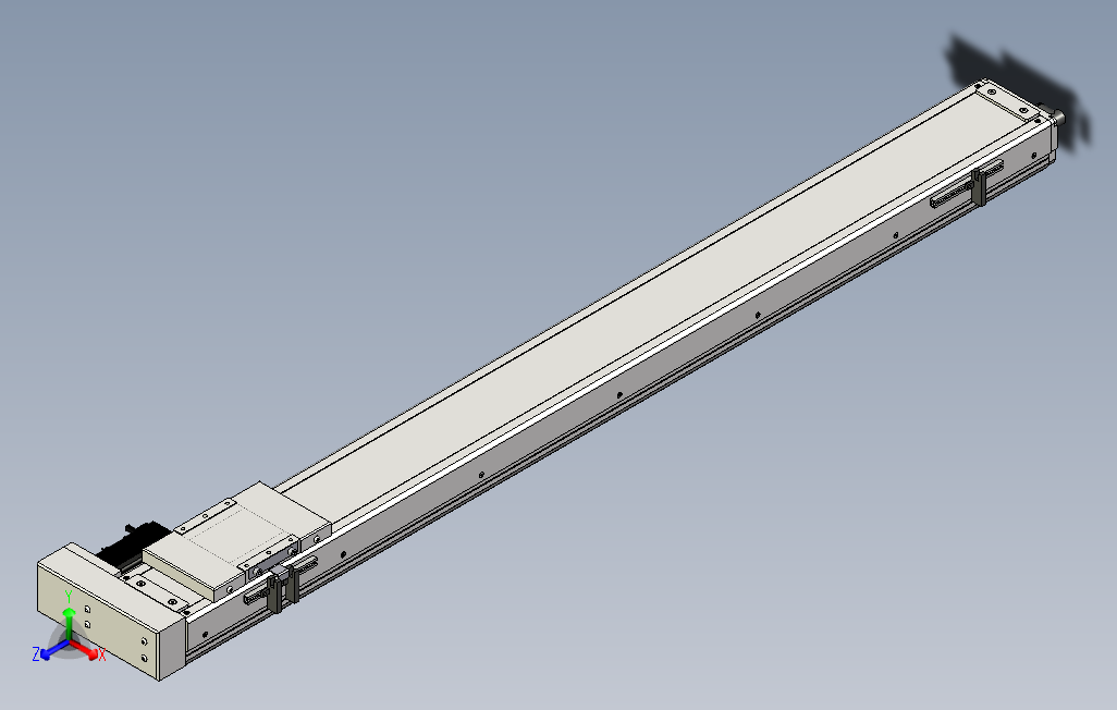 ECH10-1000-BR-100W系列直线模组.stp