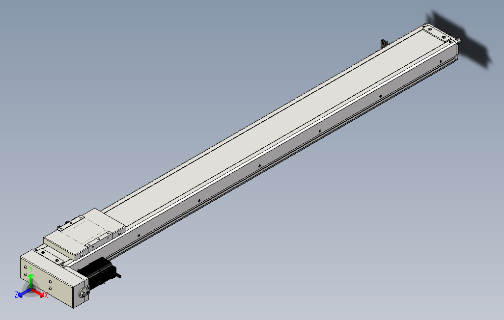 ECH10-1050-BL-100W系列直线模组.stp