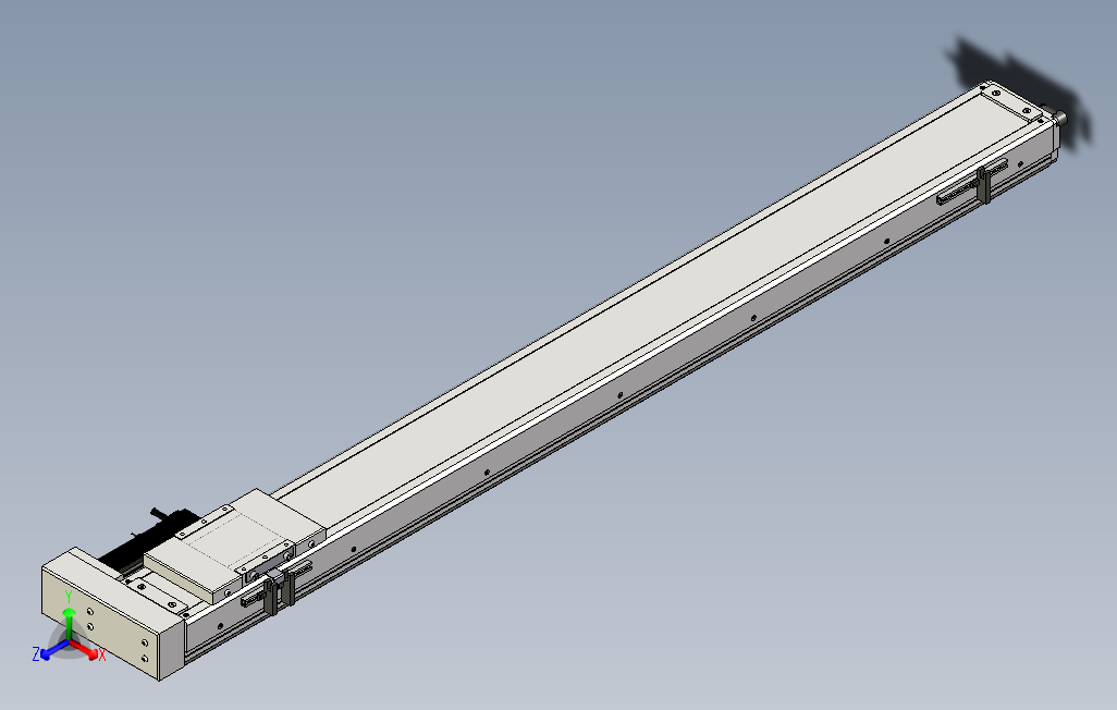 ECH10-1050-BR-100W煞車系列直线模组.stp